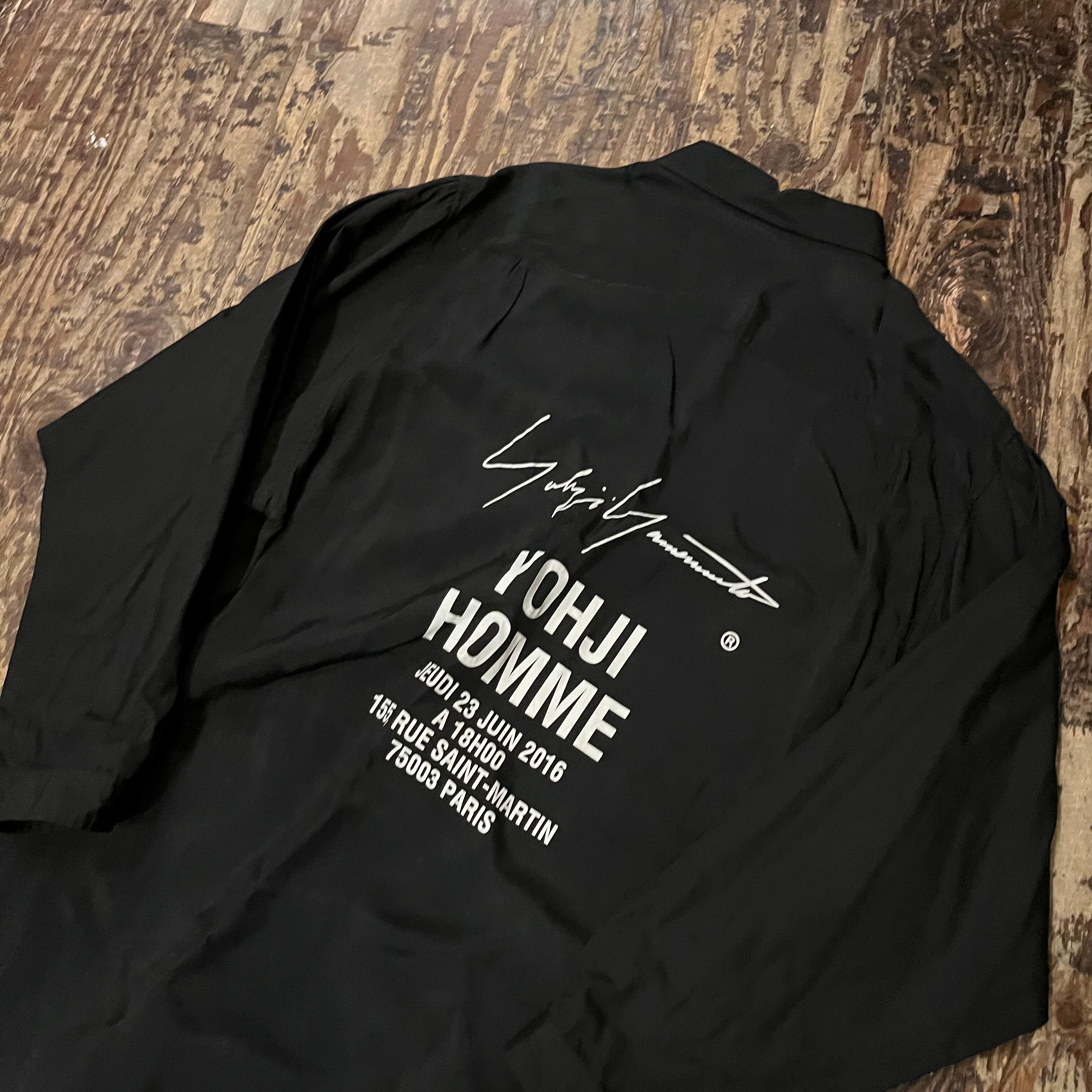 Yohji Yamamoto POUR HOMME ヨウジヤマモトプールオム Cupro Staff 