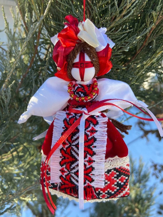 UA.Designer手作りモタンカ（ウクライナの御守り）