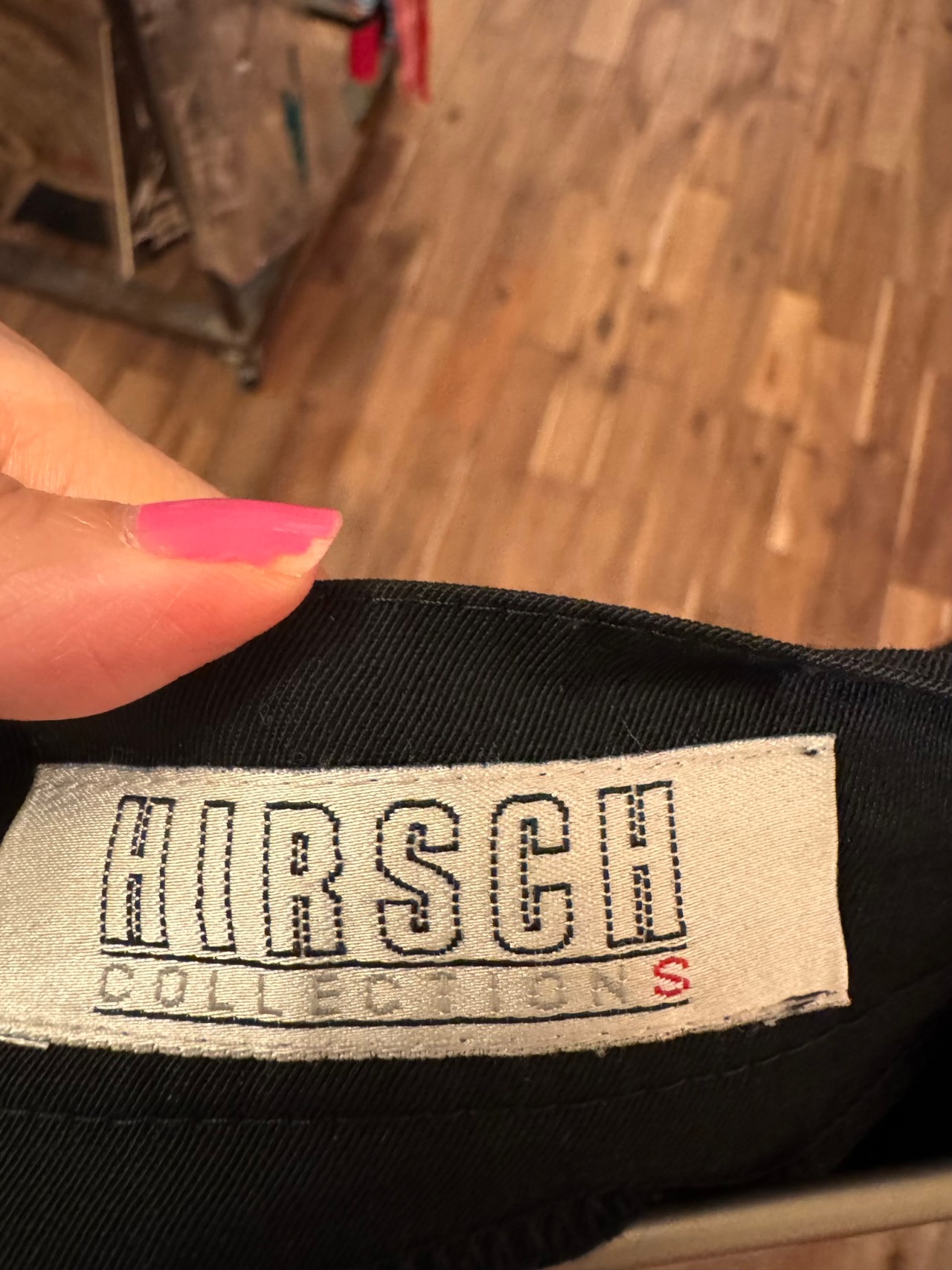 HIRSCH COLLECTIONS ブラックスカート