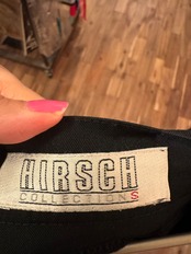 HIRSCH COLLECTIONS ブラックスカート