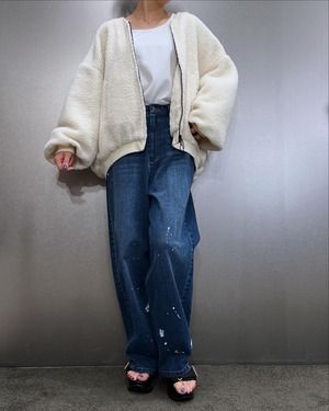 アヤン ayane ﾊﾞｯｸﾛｺﾞ刺繍ﾎﾞｱﾌﾞﾙｿﾞﾝ