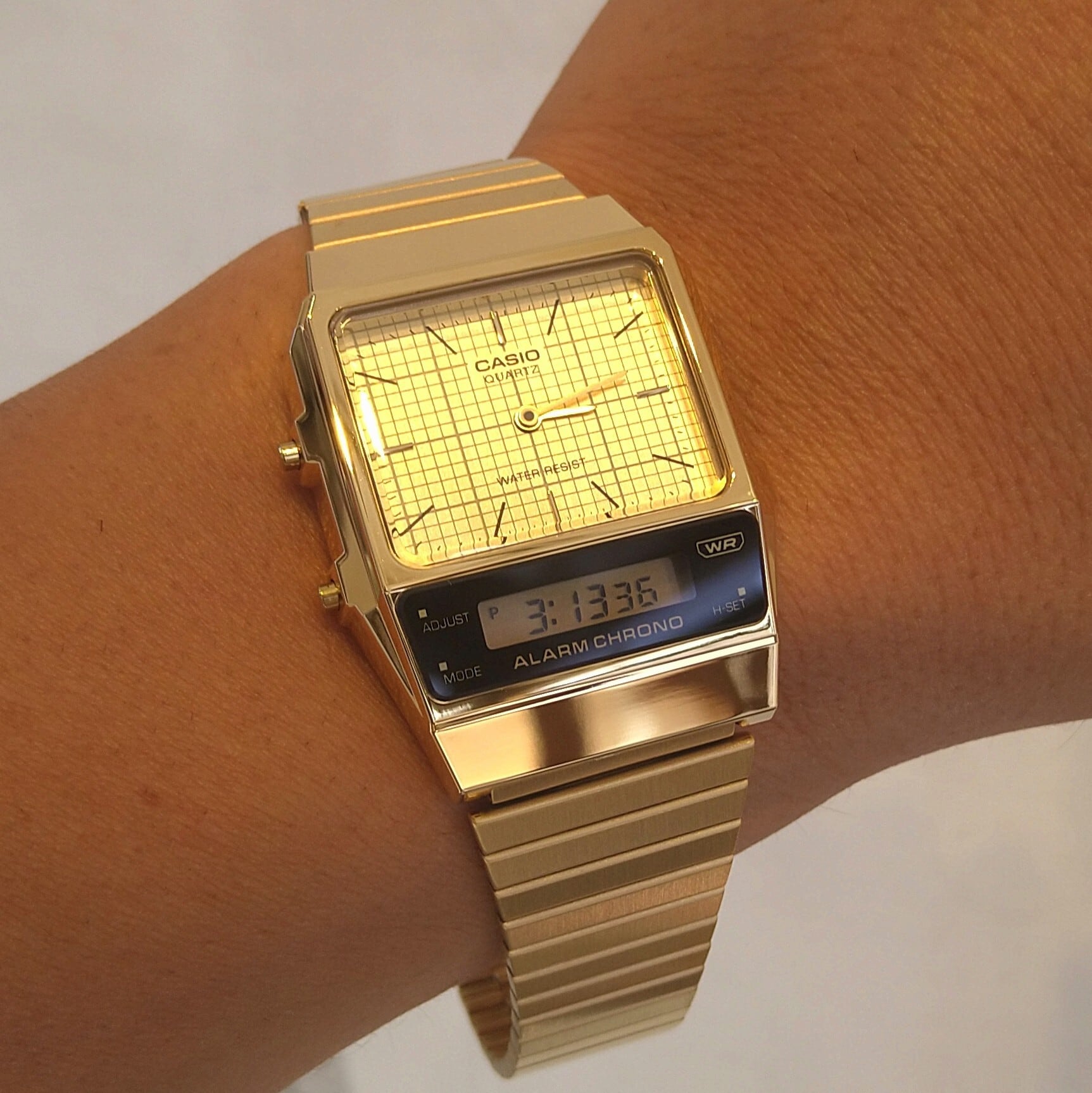 CASIO ANA-DIGI GOLD | watchshop L
