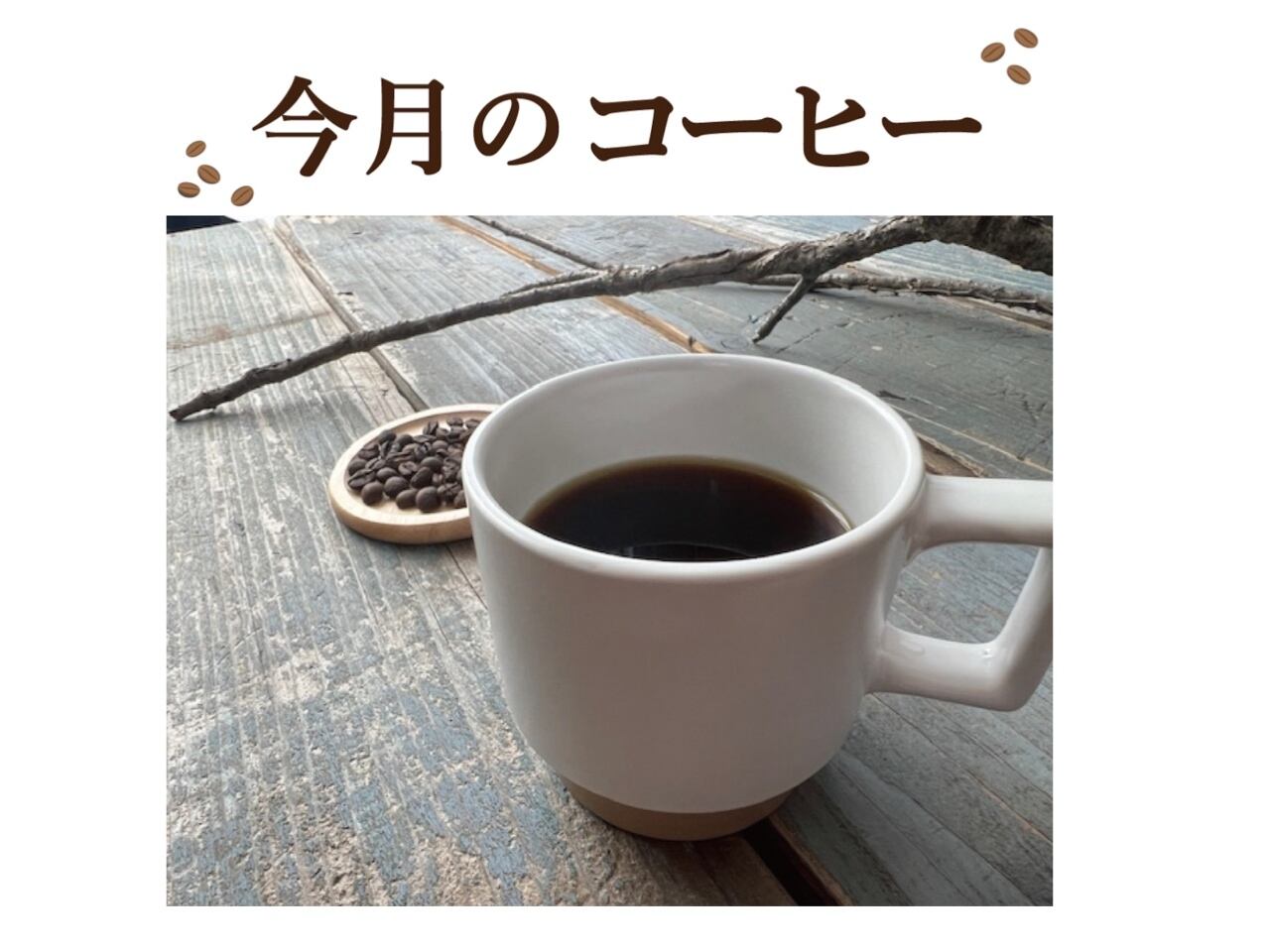 今月のコーヒー 5月 ブラジル トミオ・フクダ DRY ON TREE｜フルール