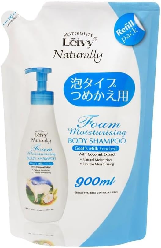 Leivy レイヴィー 泡 ボディシャンプー フローラル ハニー 900ml Leivy