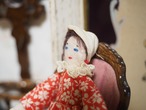 赤いワンピースの布製ドール ハンドメイド 画像10