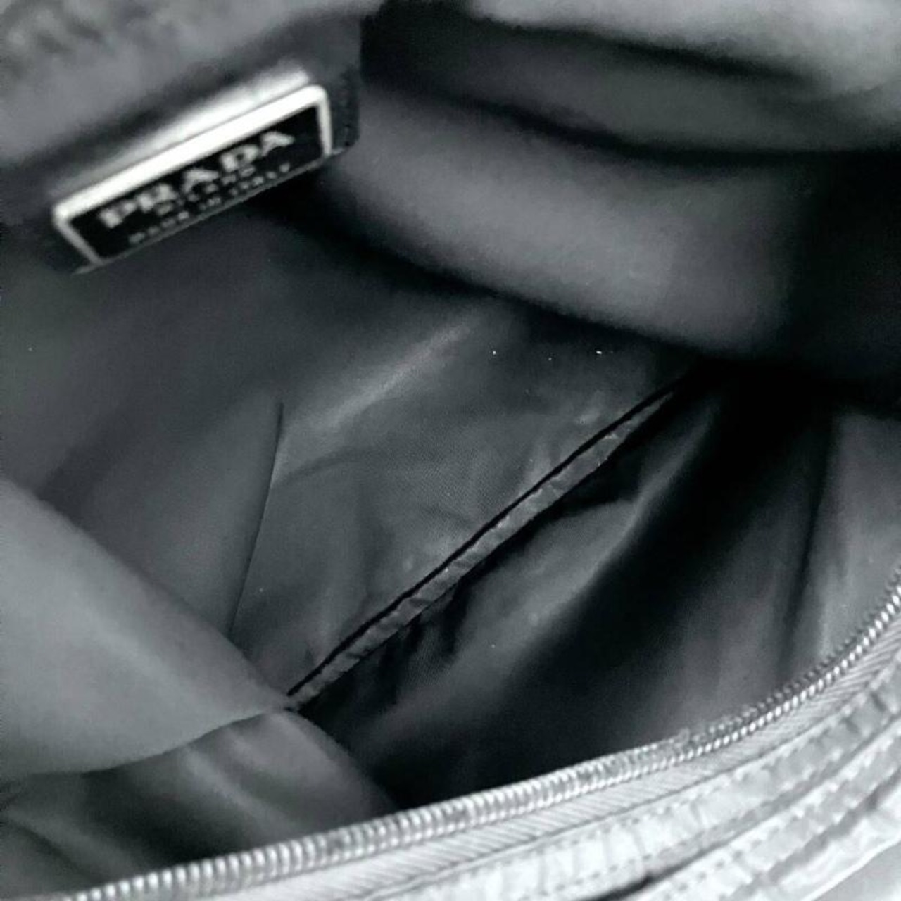 PRADA 2034 プラダ ナイロン ショルダーバッグ サコッシュ 黒 | Brand 