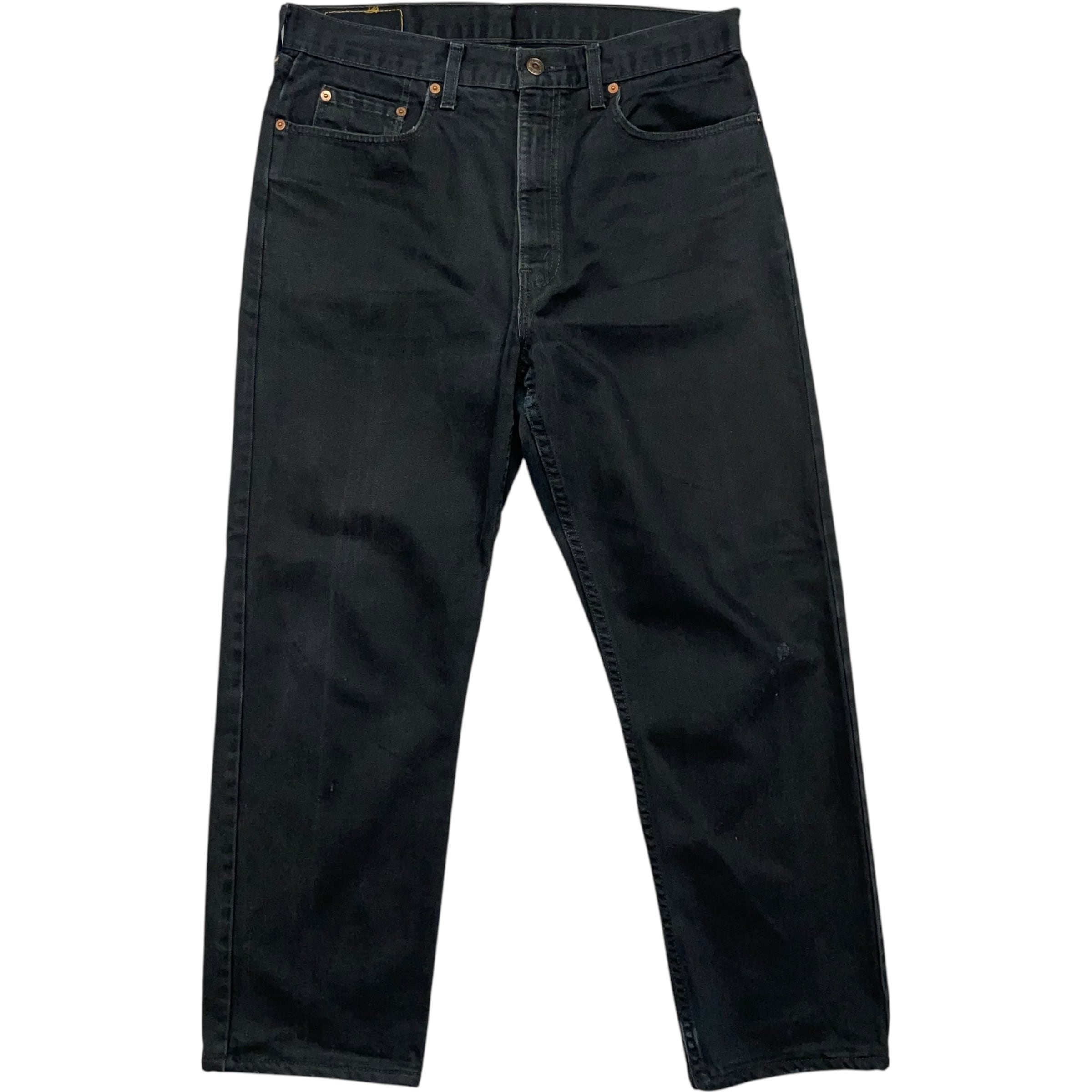 《実寸 W34L27》 Levi's リーバイス 615 ブラックデニム 90年代 vintage no.5106