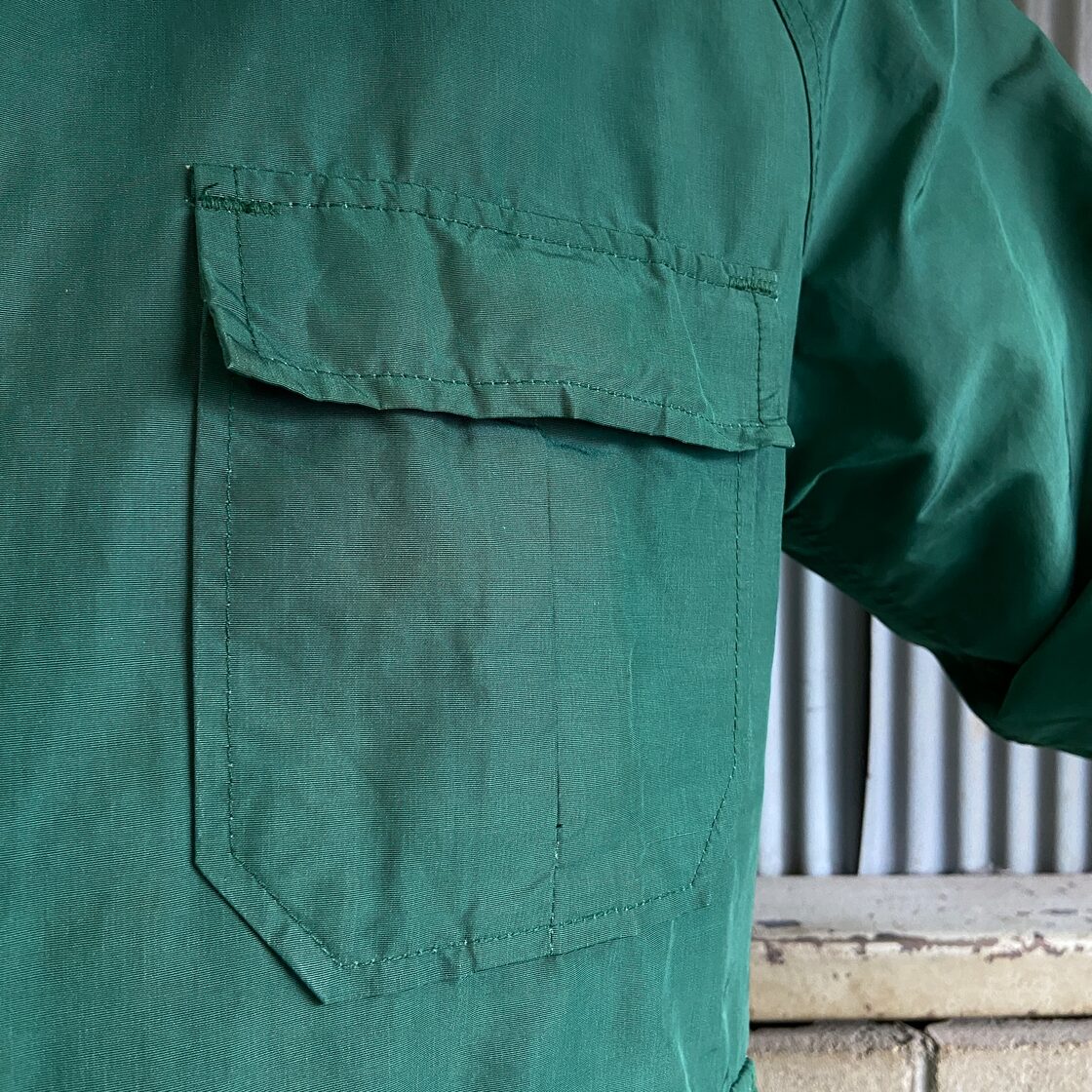 70年代 L.L.Bean エルエルビーン 筆記体タグ 60/40クロス マウンテン 