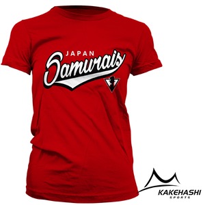 サムライズ × Kakehashi Sports Tシャツ（レディース）/ SAMURAIS × Kakehashi Sports collaboration T-shirt (Women)