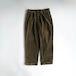 【nautica】90's Two-tuck Corduroy Pants Olive 36W×32L