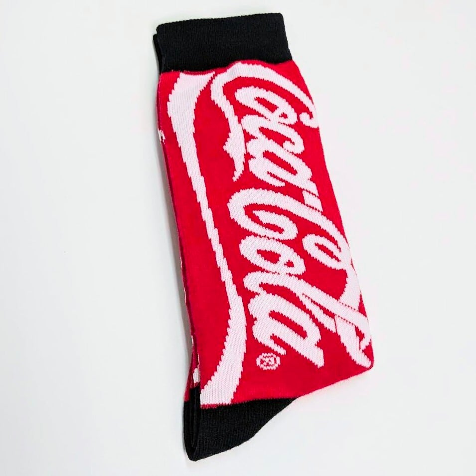 ♧ 再入荷！【CocaCola /コカコーラ  】 crew socks / クルーソックス〚アメリカン雑貨 アメトイ〛