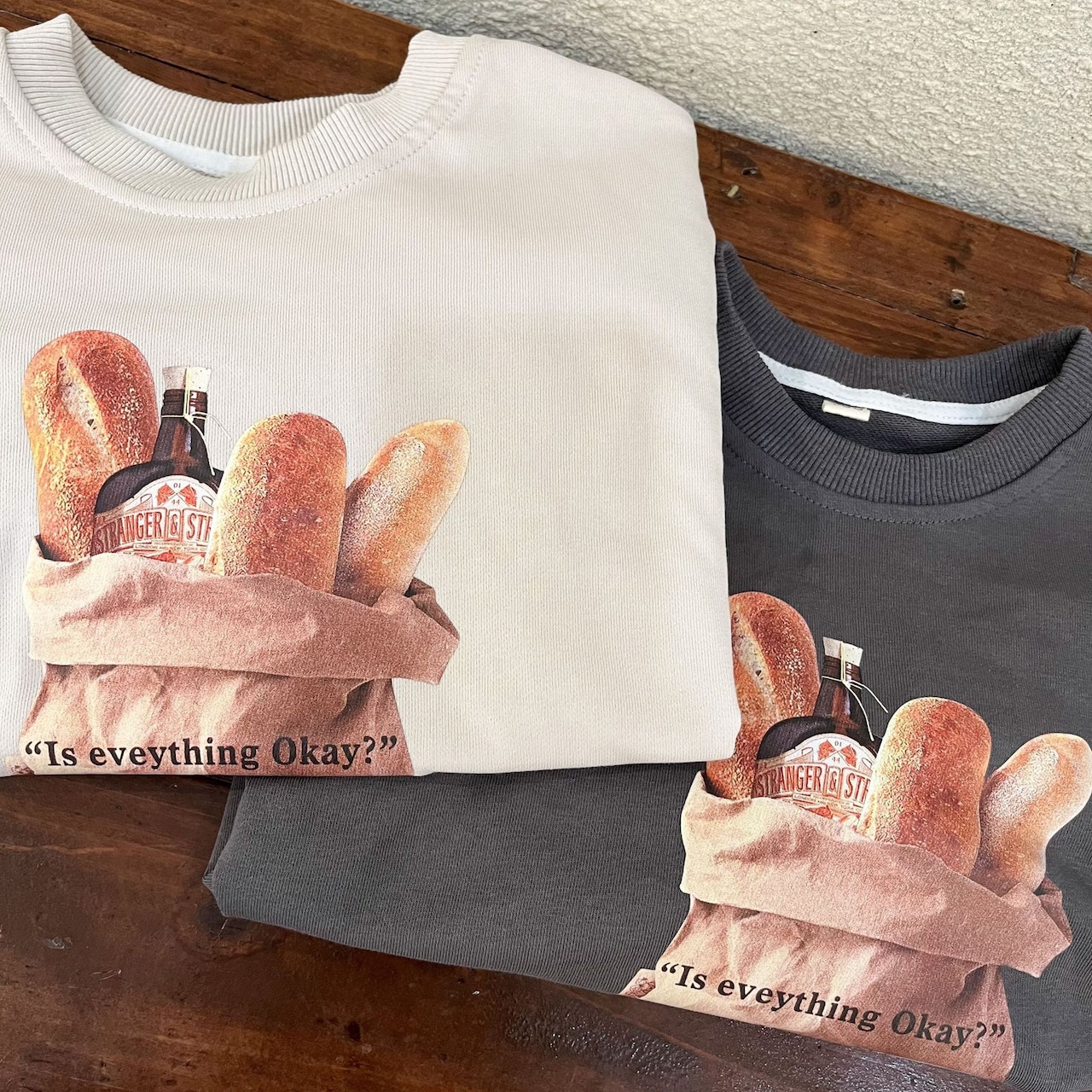 【即納】〈80-90size〉breadロゴトレーナー - 10