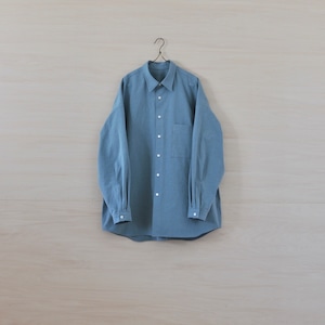 R/C Sun Dried Oversized Yoke Shirt | Mint