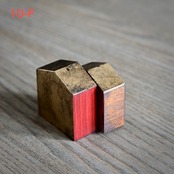 【能登地震義援作品】藤野征一郎 能登ひば木地 Photo Stand “SHITAMI” 板壁から能登を想う Vol.2 M