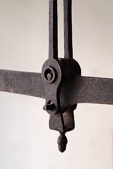 大きな鉄の秤-iron balance scale | アンティーク.ヴィンテージ家具