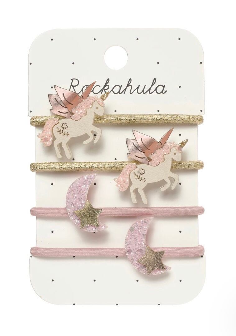 H2682W:Magical Unicorn Ponies-WHITE