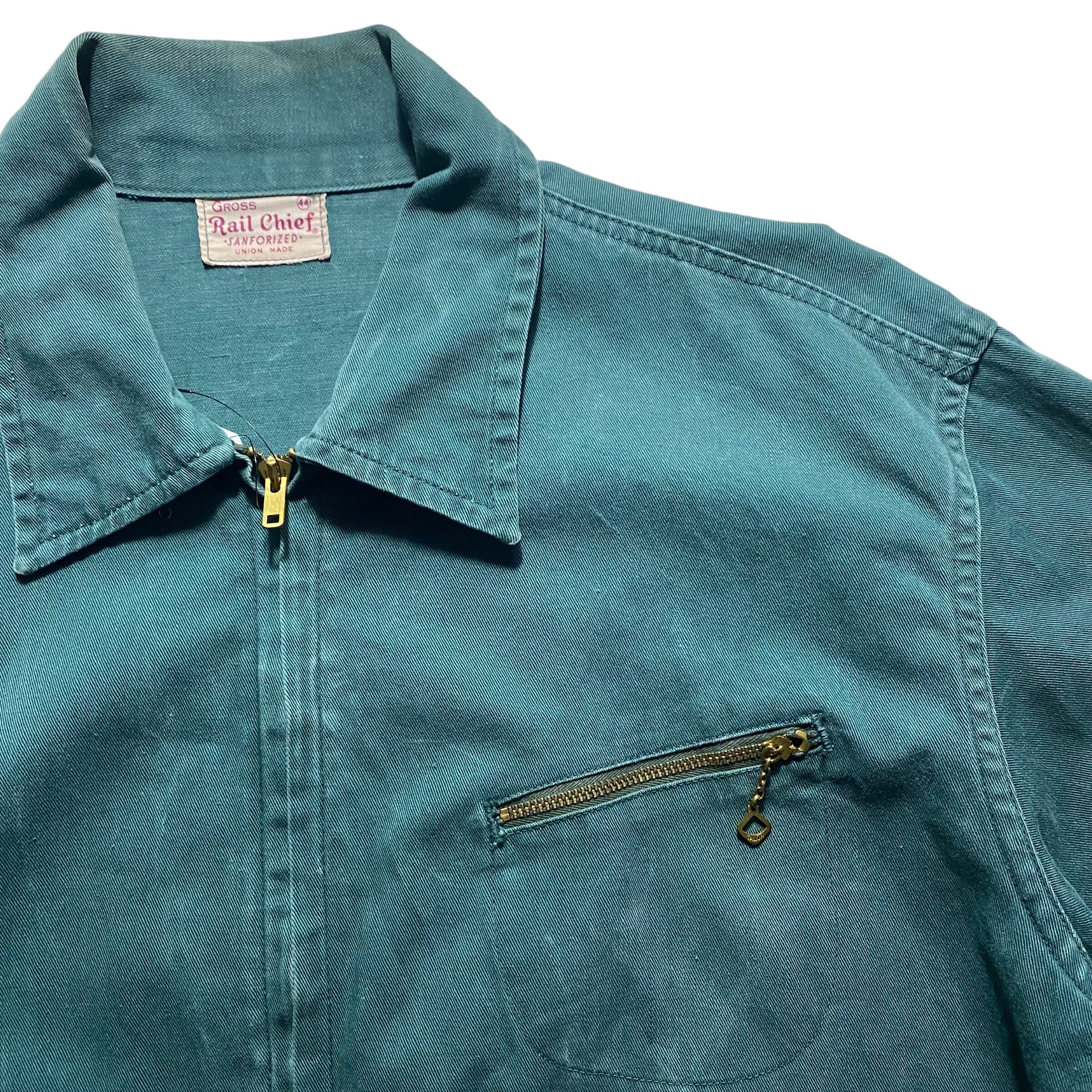 vintage 1970's RAIL CHIEF work jacket | NOIR ONLINE