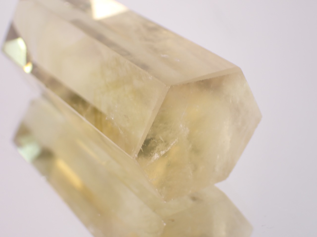 レモンクォーツ　オベリスク/シングルポイント　36.9g　[D2-7]