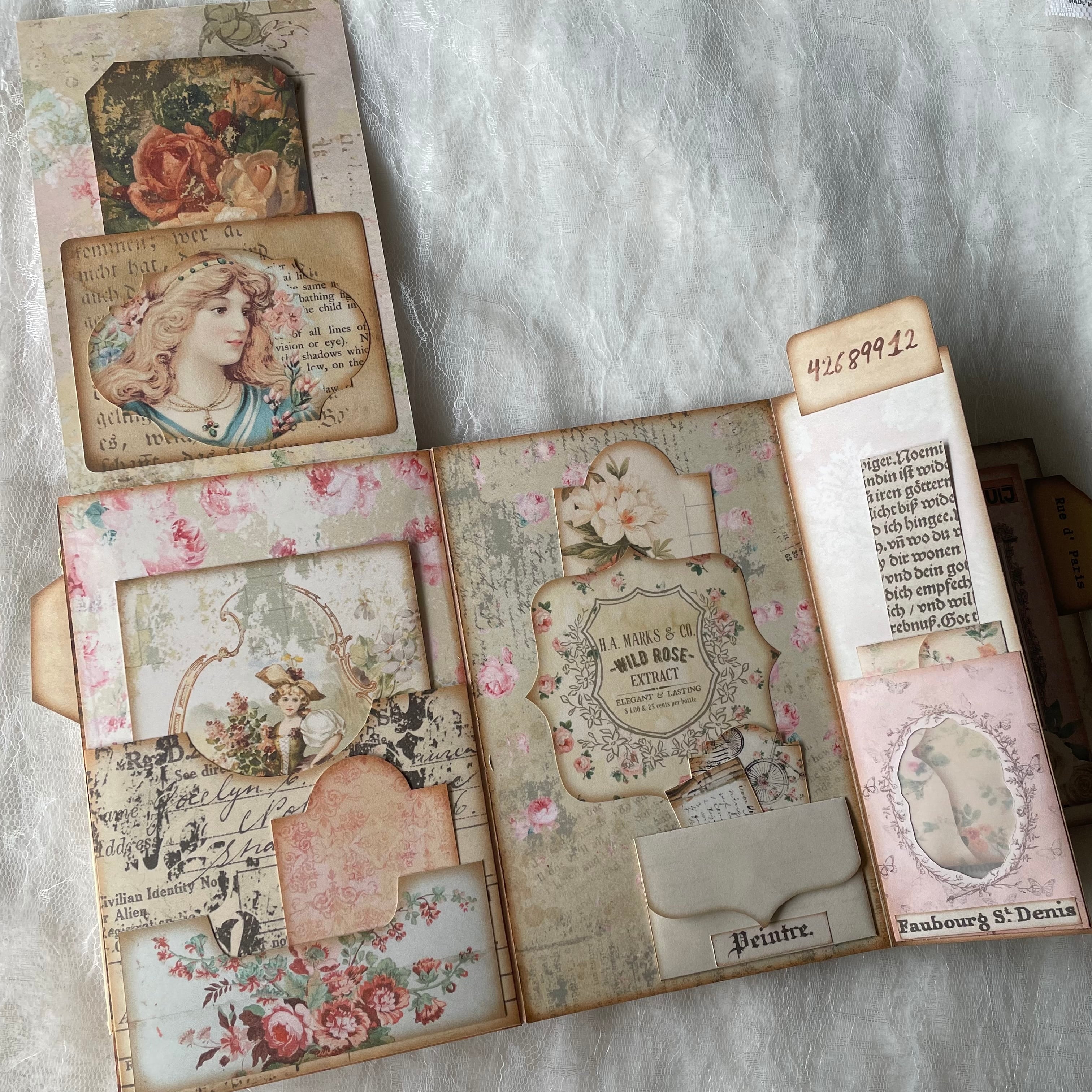 おすそ分けファイル☆ヴィテージ☆ Sharing File #6] Vintage Sewing! With Shadow Box ~ 3D Puzzle