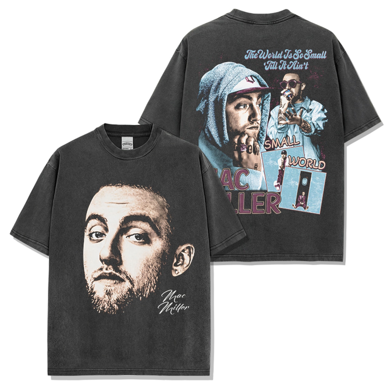 VINTAGE ストリート Mac Miller Tシャツ T2027