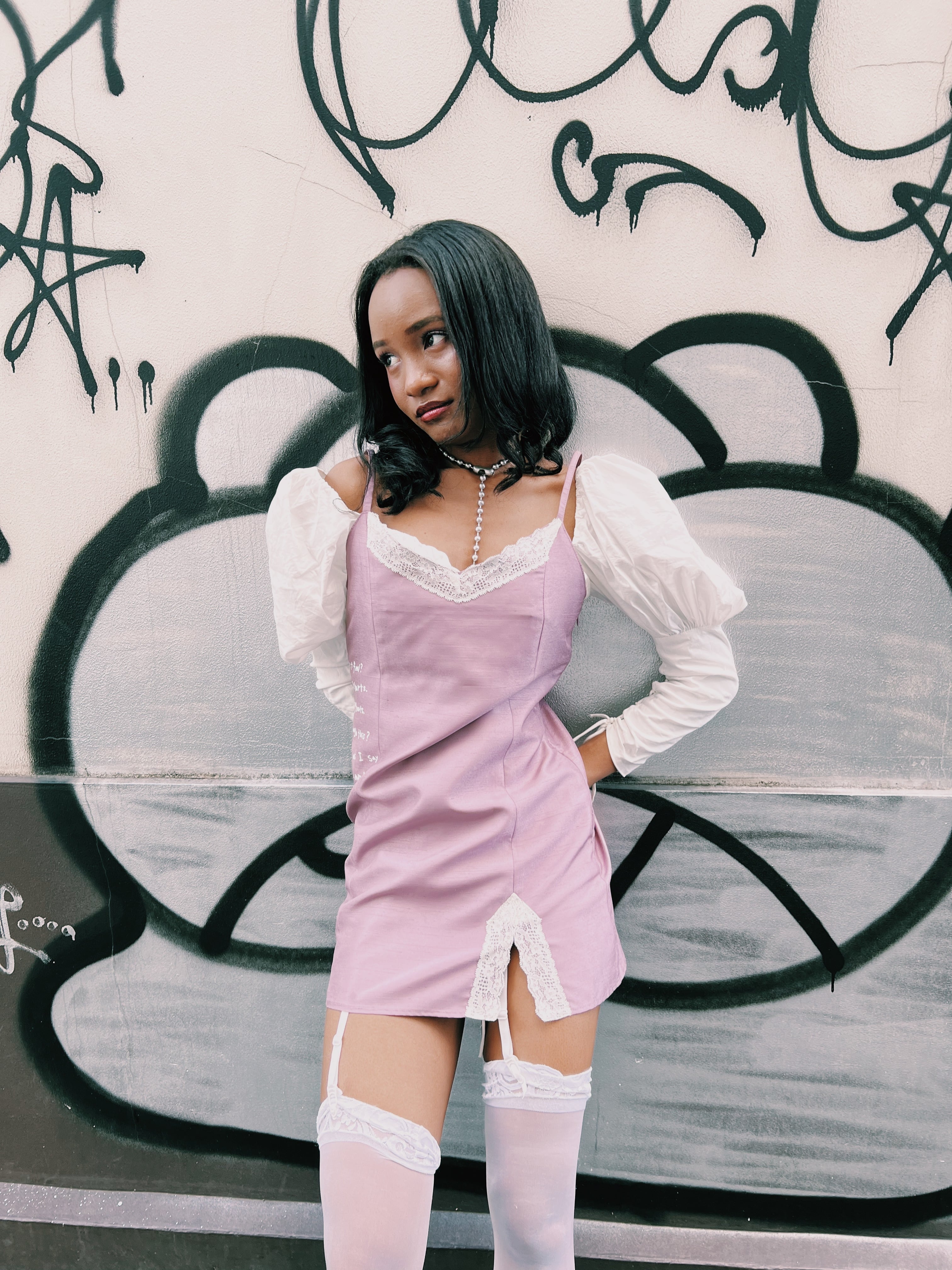 ワンピース AMICA 140cm CLOVER PUFF DRESS CLOVER PUFF DRESS WHITE 1Y-6Y | AMICA・kids