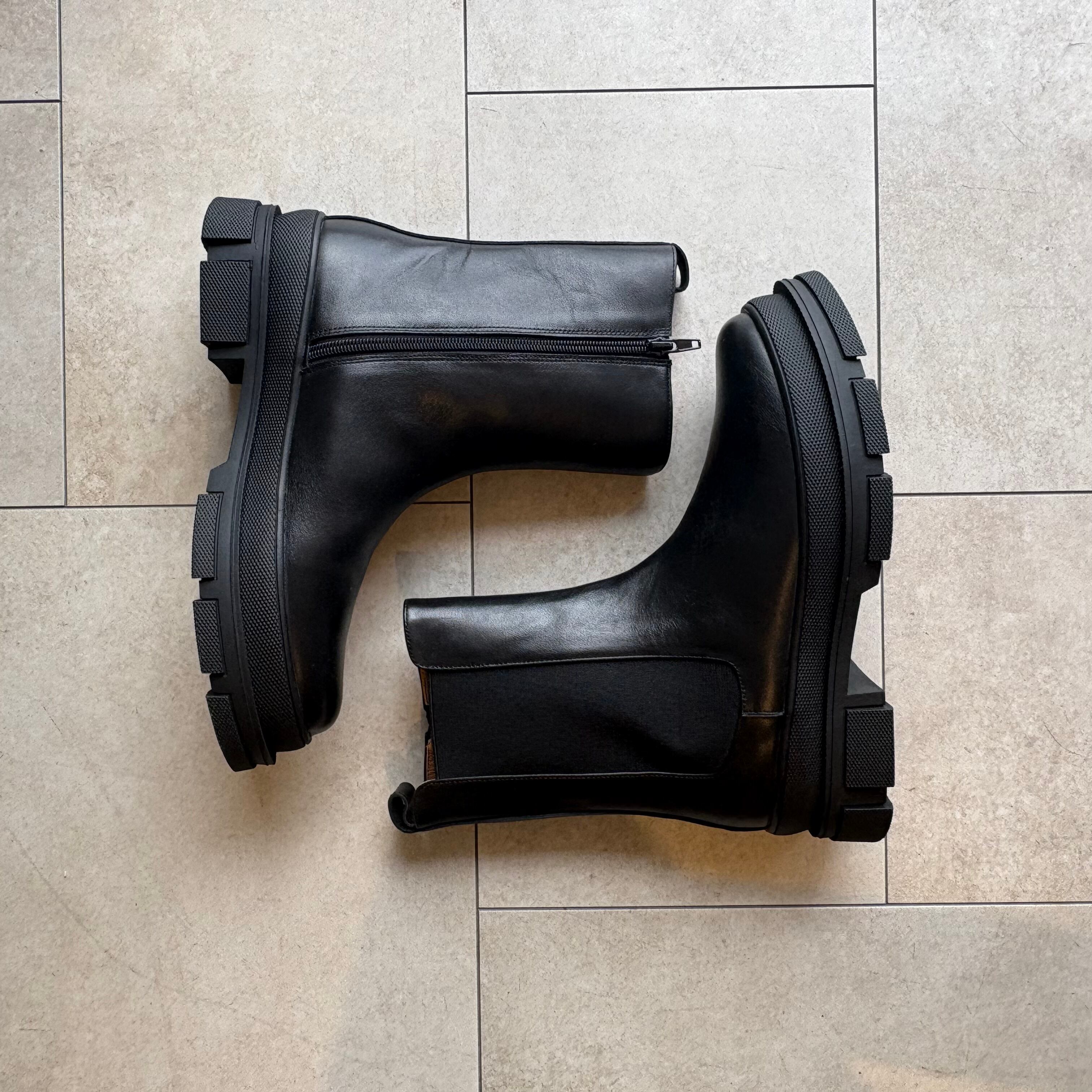 atelier brugge 】Side gore tank short boots | valance 福井