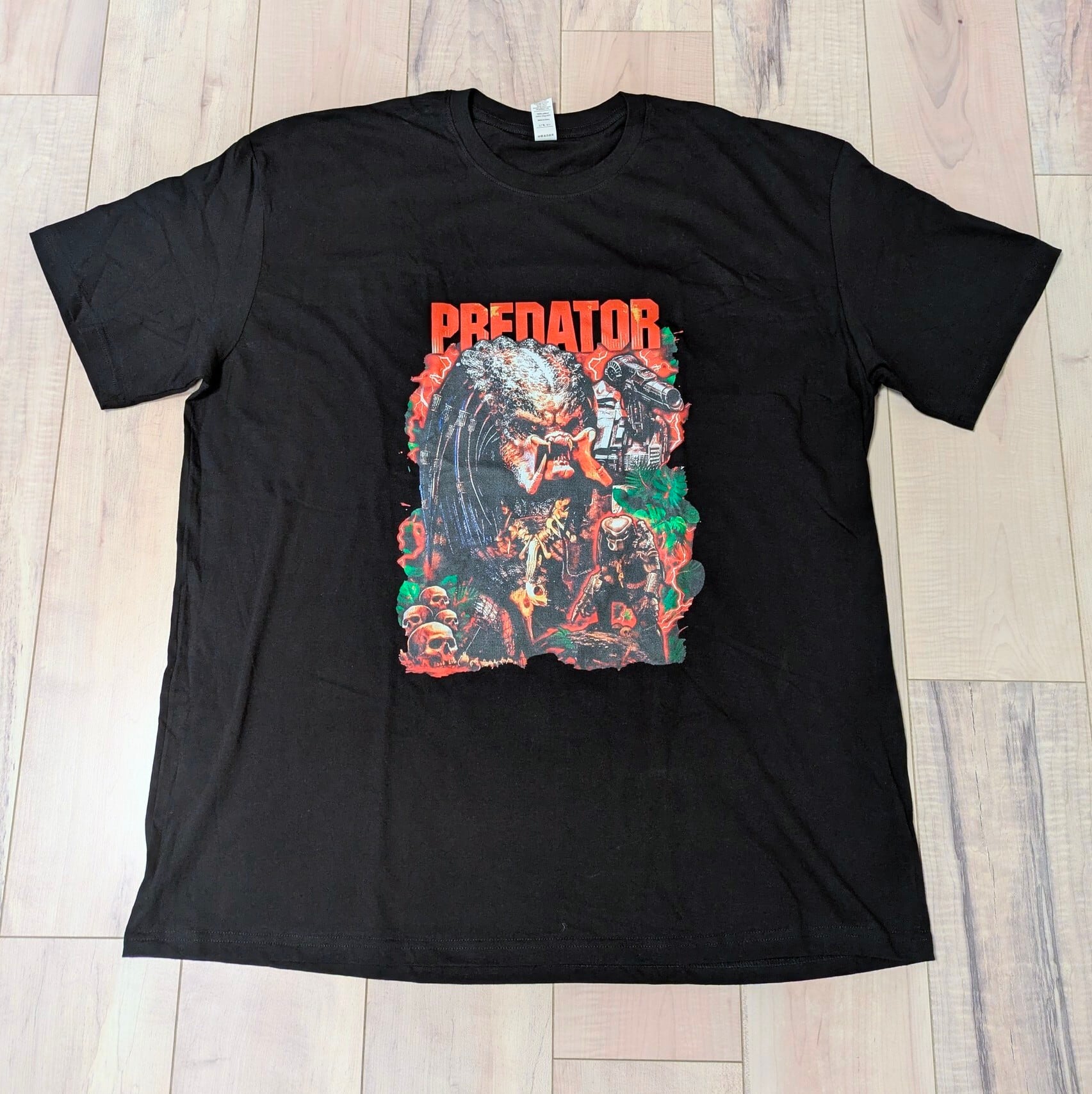 90s プレデター2 ビンテージ ムービーT映画プロモTシャツ Predator 90s プレデター2 ビンテージ ムービーT映画プロモTシャツ Predator