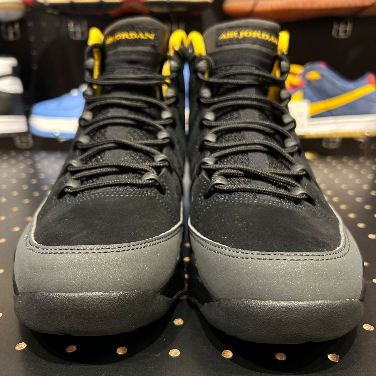 NIKE AIR JORDAN 9 "UNIVERSITY GOLD" US8.5/26.5cm