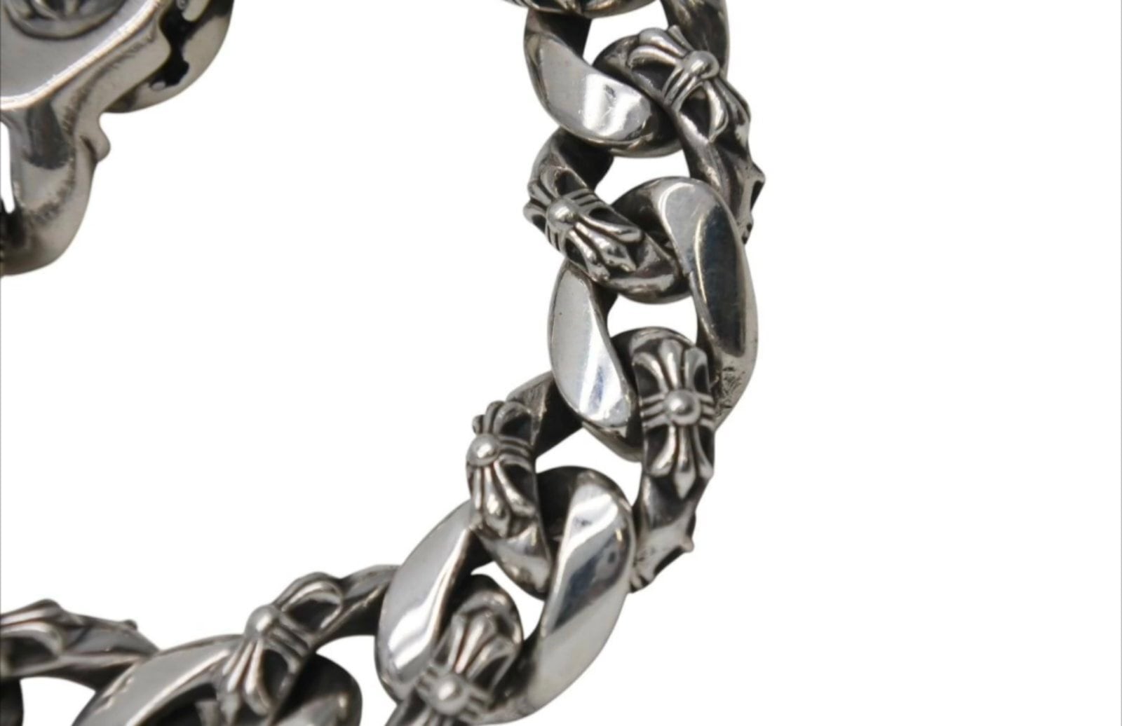 CHROME HEARTS クロムハーツ ブレスレット ファンシーリンククリップ