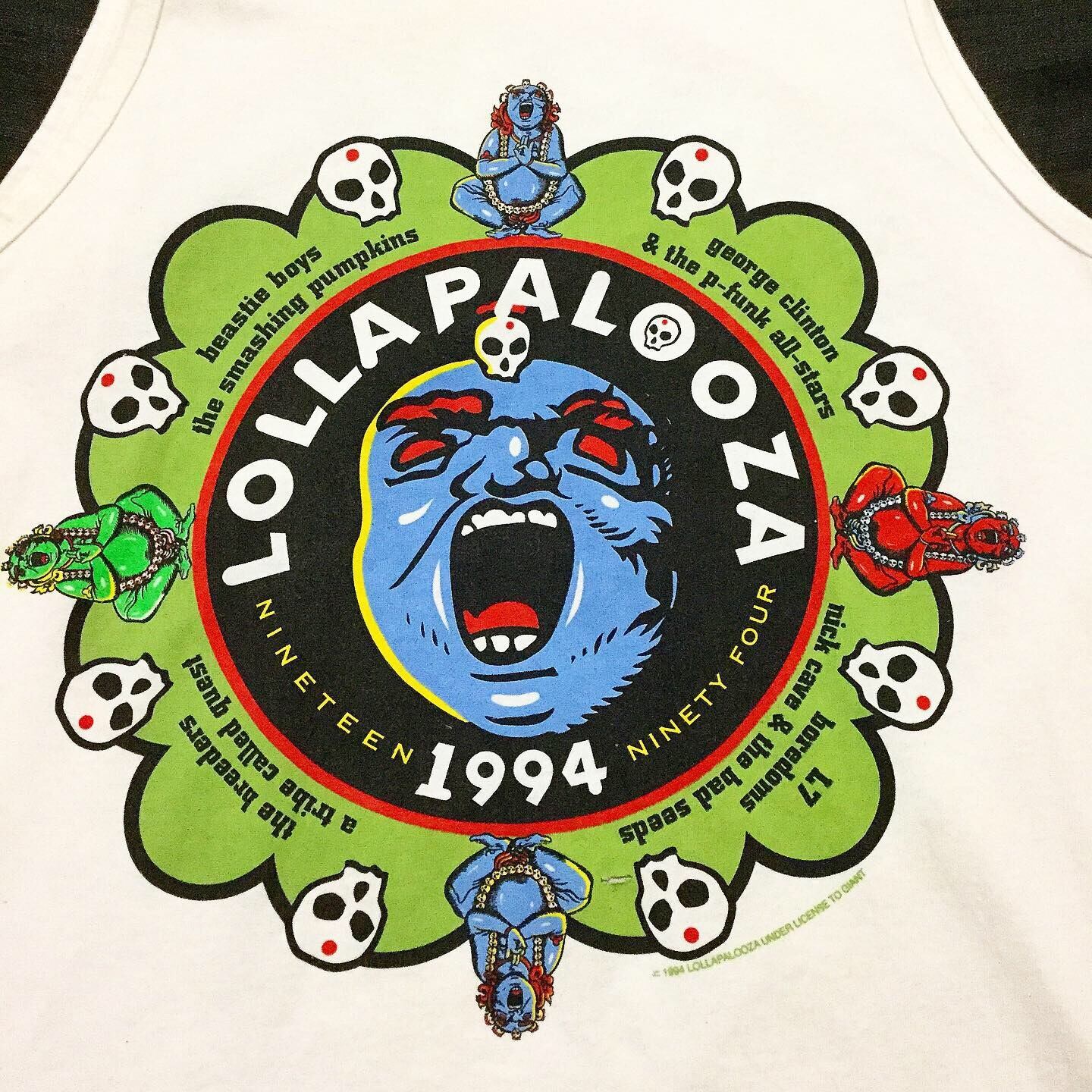 90s 1994 lollapalooza vtg タンクトップ ロラパルーザ 90s 1994 lollapalooza vtg タンクトップ ロラパルーザ
