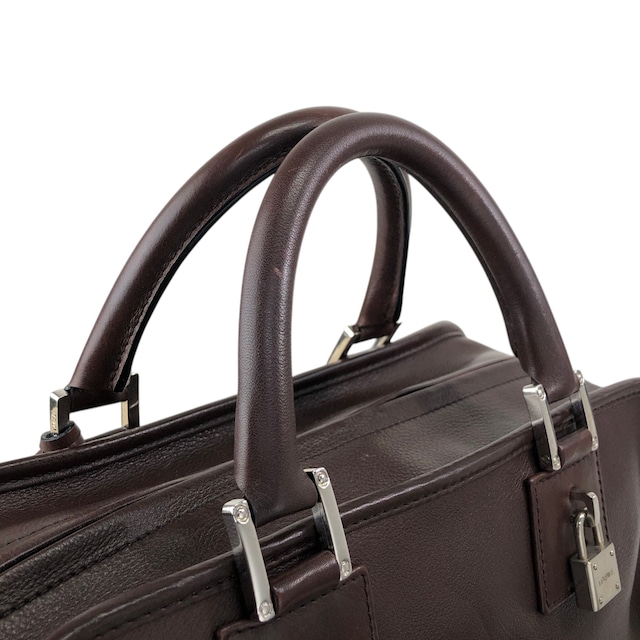 LOEWE ロエベ アマソナ28 ハンドバッグ ブラウン アナグラム レザー ミニボストン vintage ヴィンテージ オールド j32ajs