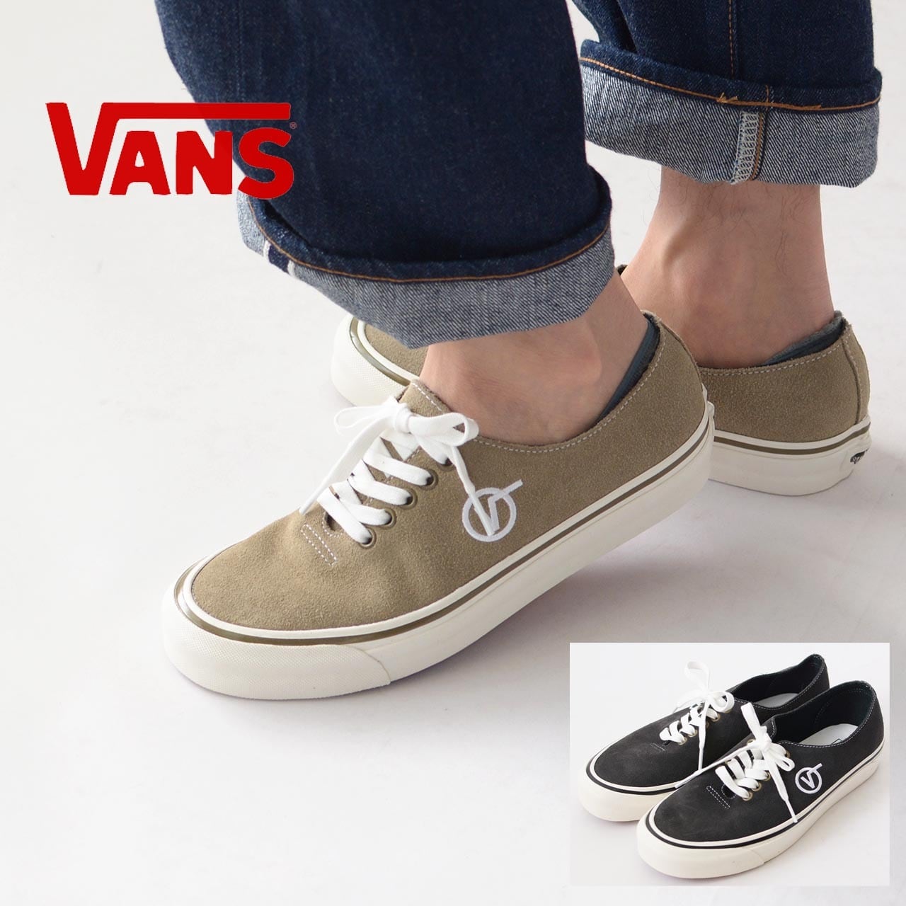 VANS スウェード デッキシューズ - スニーカー