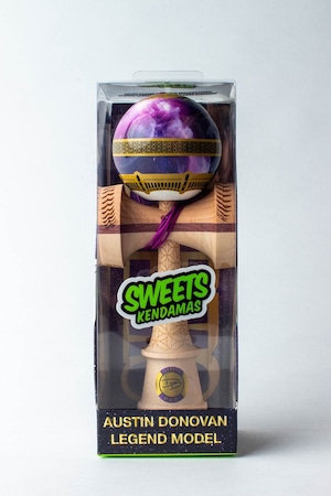 SWEETS KENDAMAS AUSTIN DONOVAN - G SHAPE SPLICE - LEGEND MODEL Sticky Clear スイーツ　けん玉