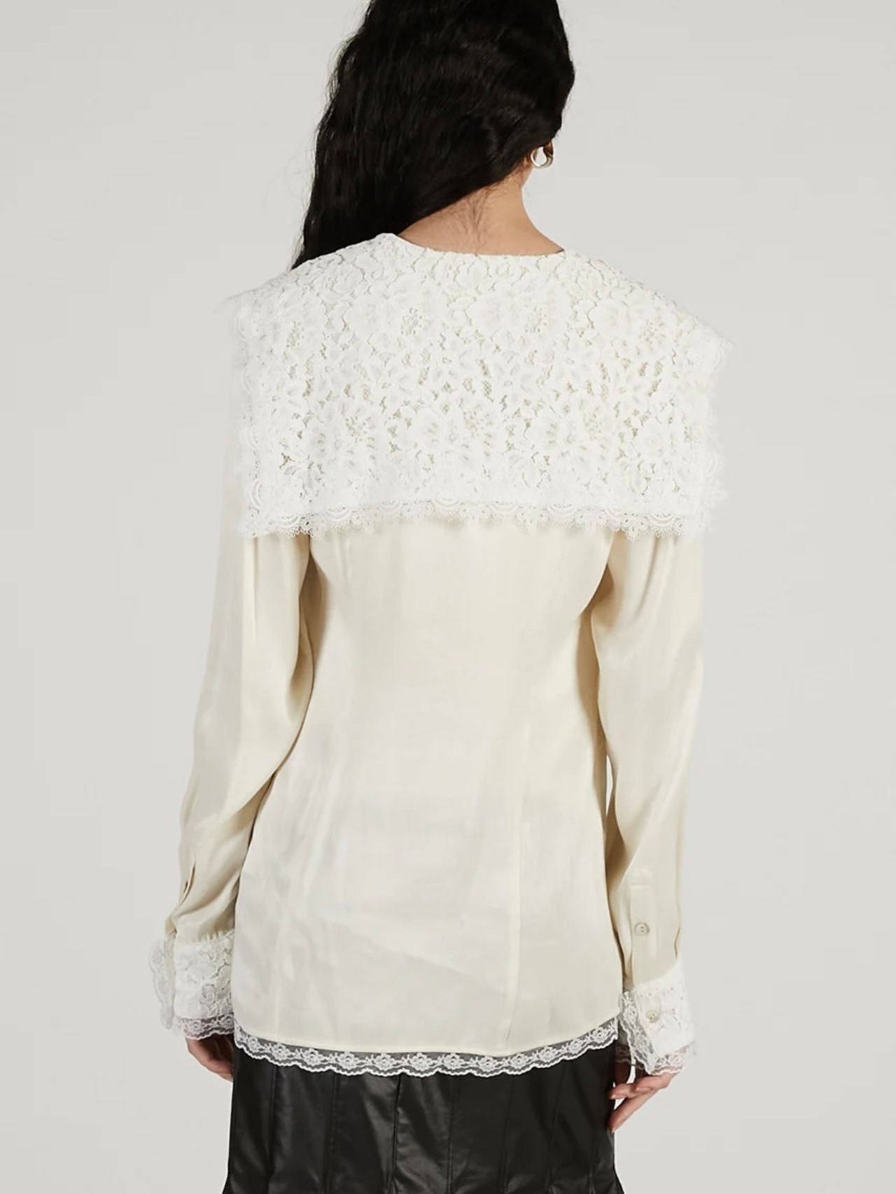 【26SS】PRANK PROJECT プランクプロジェクト / Lace Collar Shirt / シャツ - 11