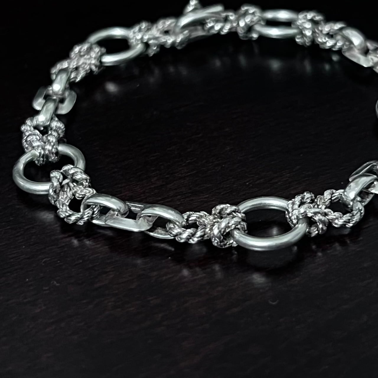 ま*い様 HERMESドゥアルヌネ ブレスレットDouarnenezヴィンテージ VINTAGE HERMES Douarnenez Bracelet Silver 800 | ヴィンテージ