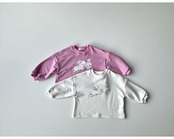 ルプティモ / le petit mo / うさぎオーバーTシャツ / 韓国子供服 / キッズ / 26winter〖取寄〗*XS~XL*