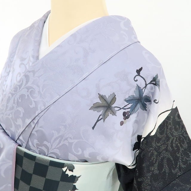 身丈160 仕付け糸付き　辻ヶ花　小紋　着物　NO42 身丈160 仕付け糸付き 辻ヶ花 小紋 着物 NO42 - メルカリ