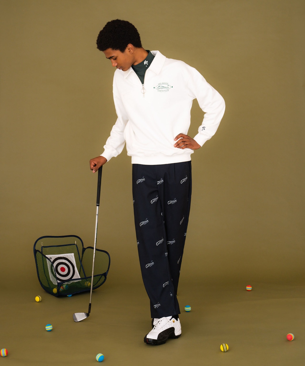 【RCGC】 CLASSIC LOGO SWEAT POLO SHIRTS［RGC016］
