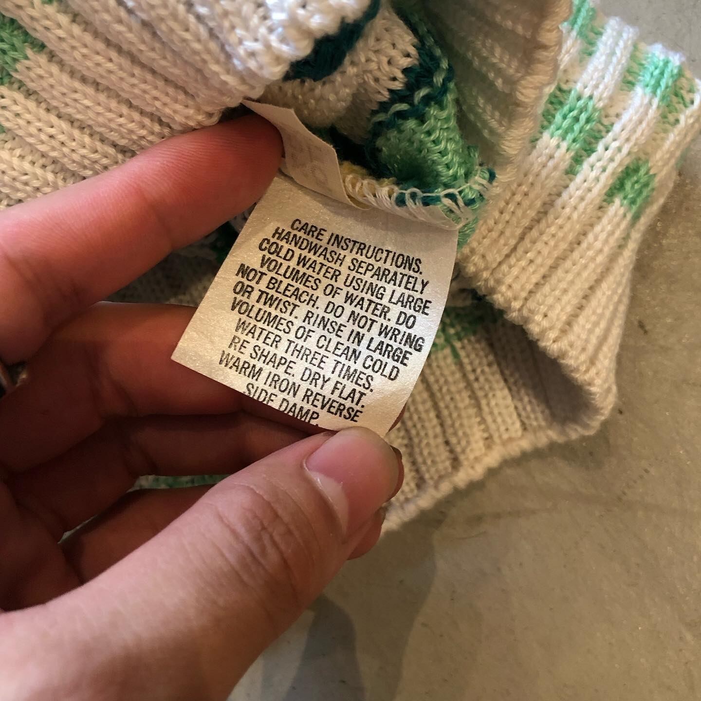 90s KALAROO AUSTRALIA 3D cotton knit【高円寺店】 | What