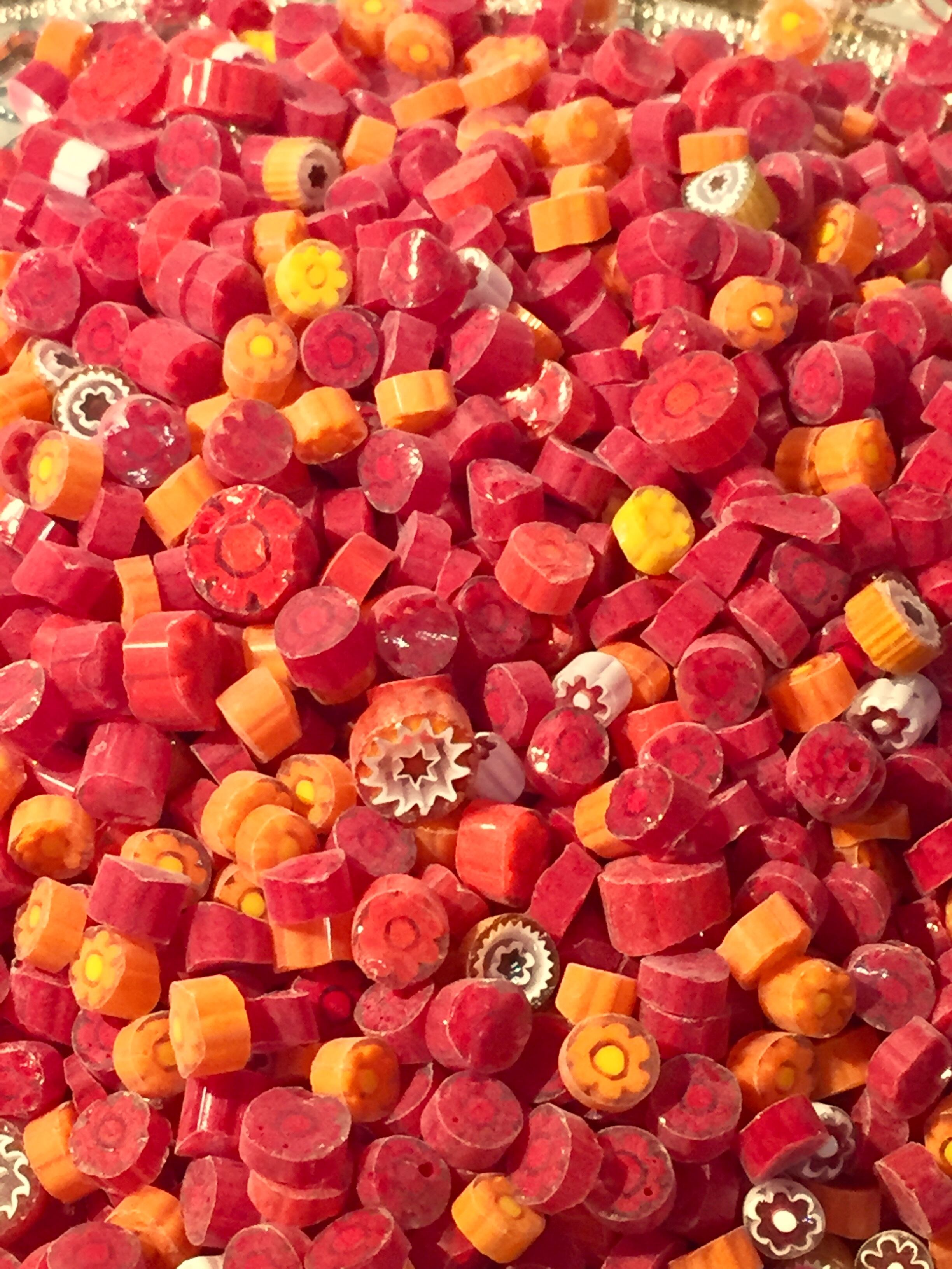 ミルフィオリ Spanish Red Mix  7〜10㎜  30g