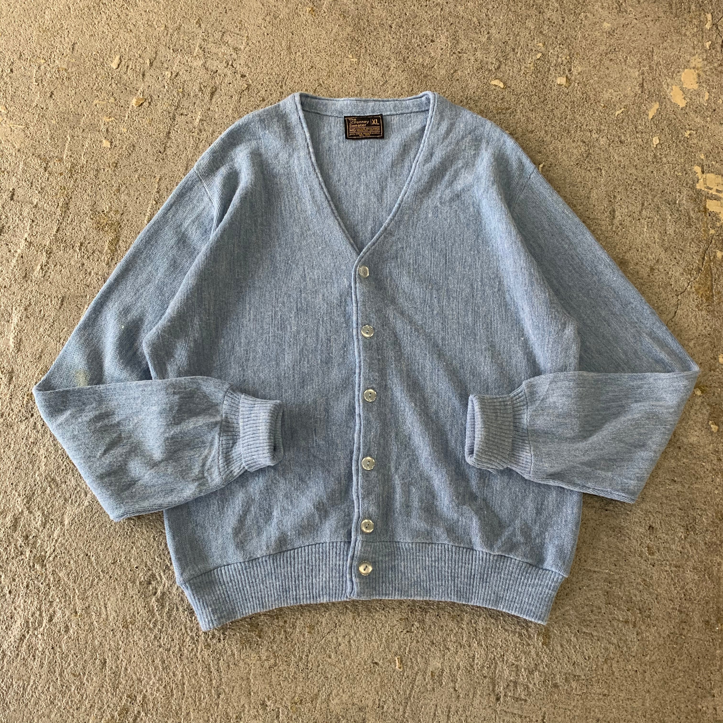 80s JCPenney Acryl cardigan | What