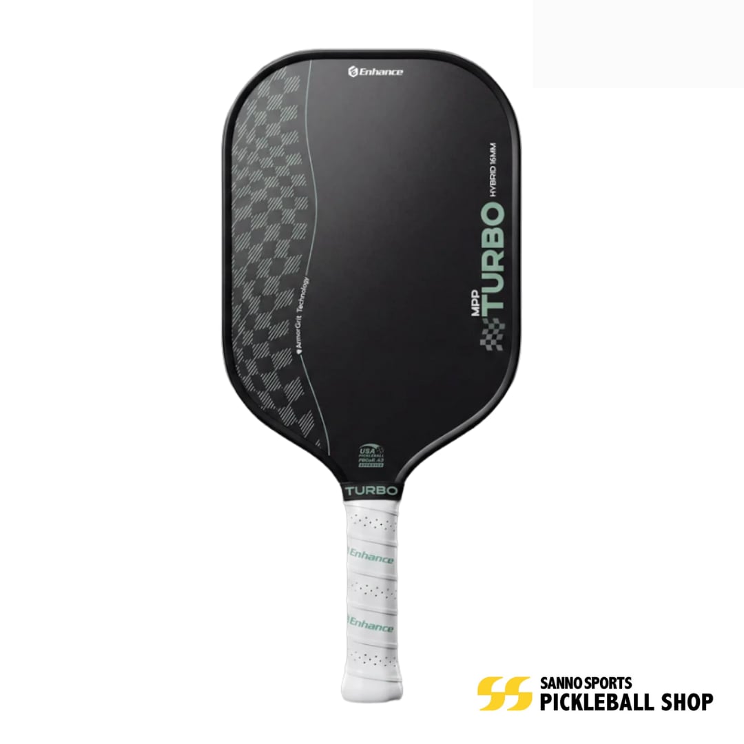ENHANCE MPP Turbo ArmorGrit™ Hybrid Pickleball Paddle ピックルボールパドル