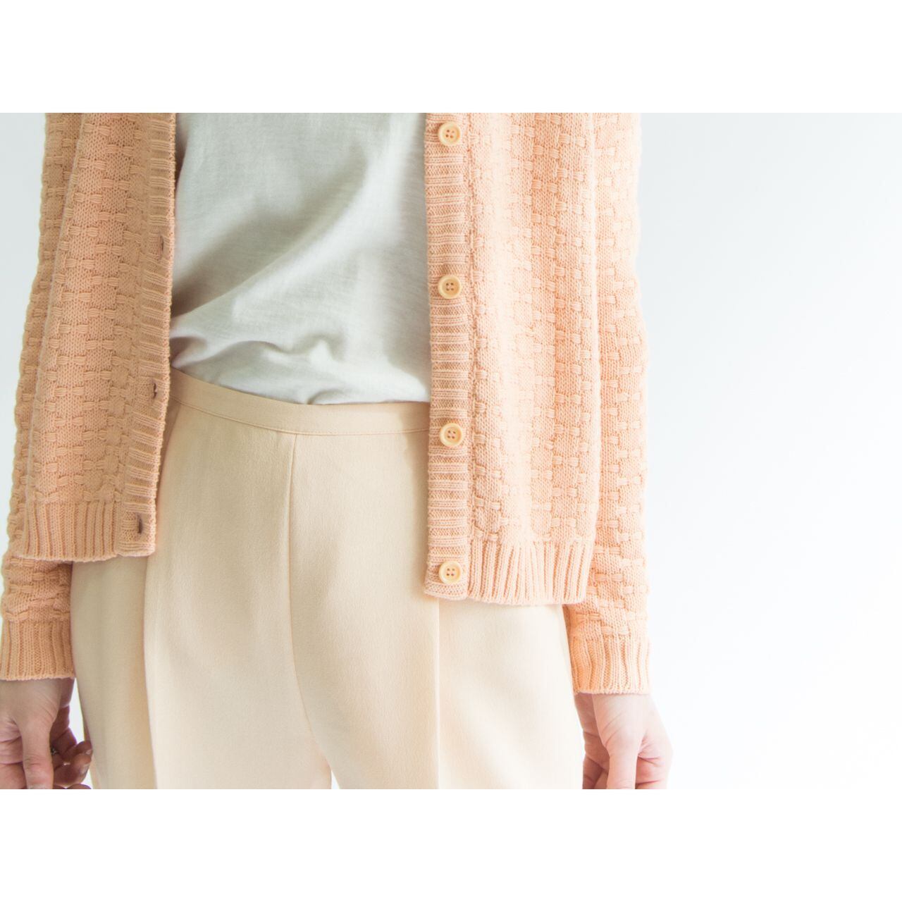 【Elegance】Made in Italy knit cardigan（エレガンス イタリア製ニットカーディガン）3b