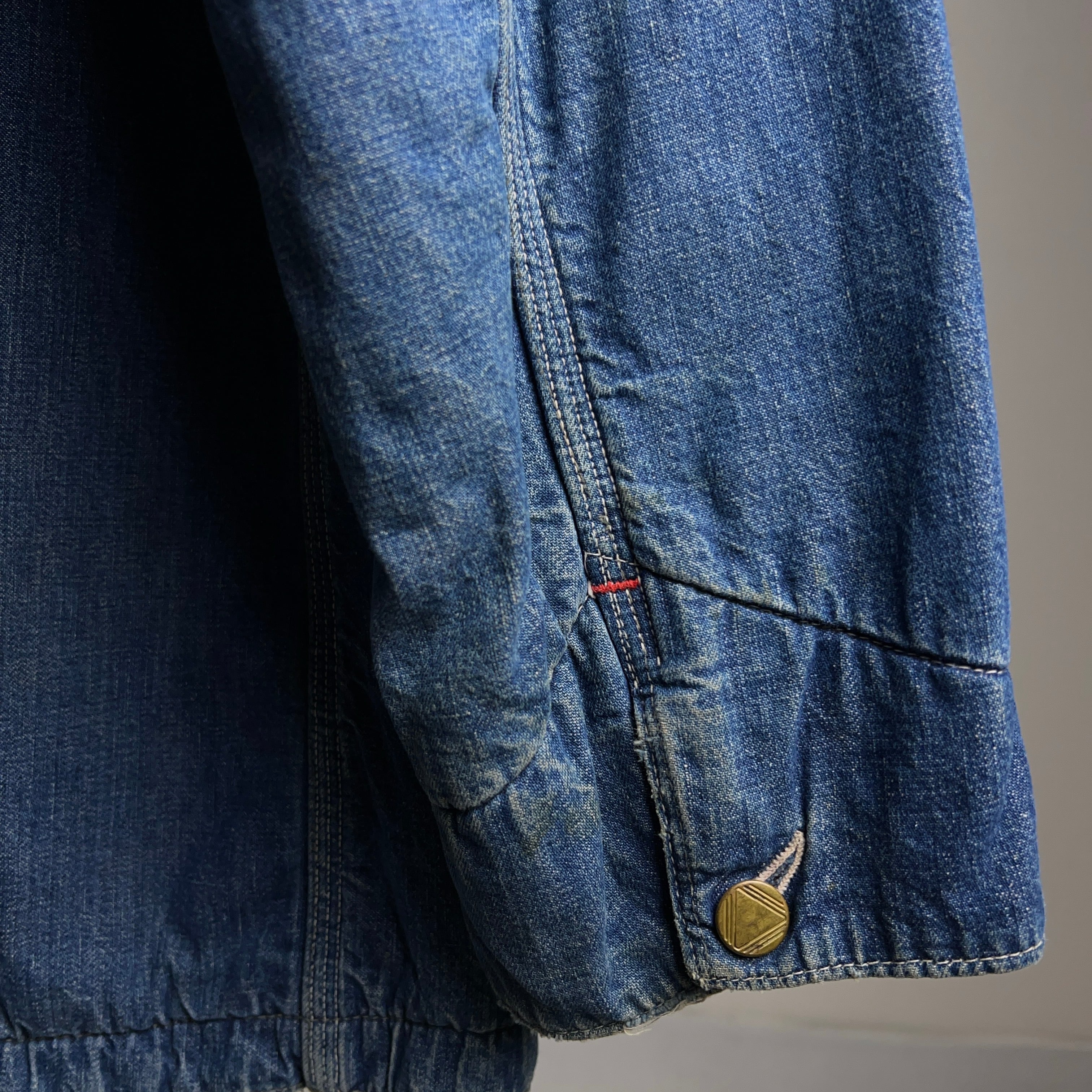 60's Sears Lined Denim Coverall Jacket 60年代 シアーズ 60's Sears Lined Denim Coverall Jacket 60年代 シアーズ