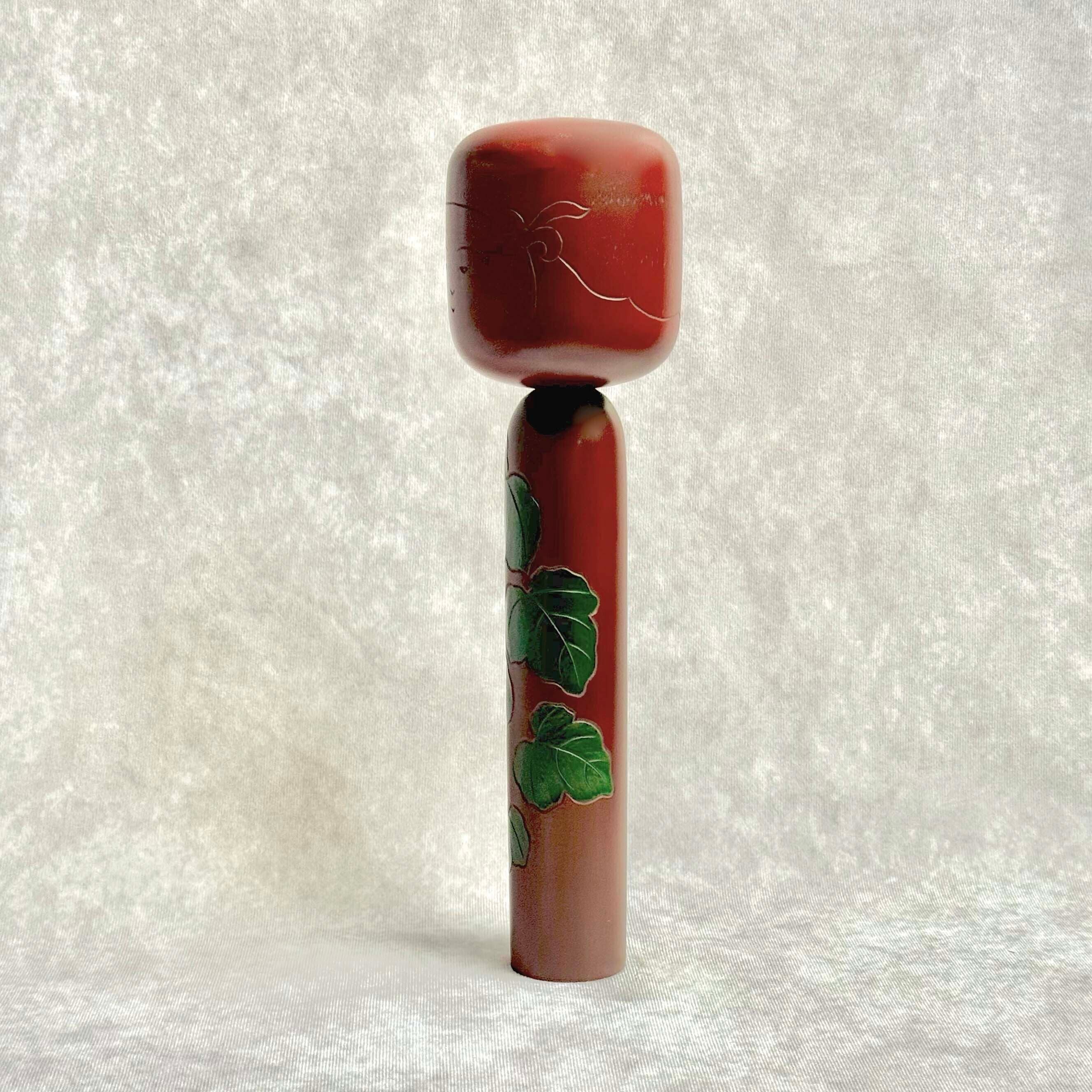 伝統工芸「鎌倉彫こけし」(No.48)