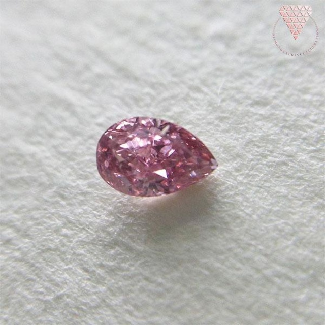 0.071 ct F.Int.Pink SI2 天然 ピンク ダイヤモンド