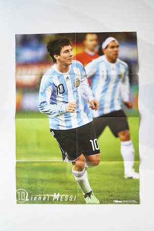 リオネル・メッシ/フェルナンド・トーレス|サッカーポスター 大判 B2|アルゼンチン代表 × リヴァプール 2000年代後半 スーパースター