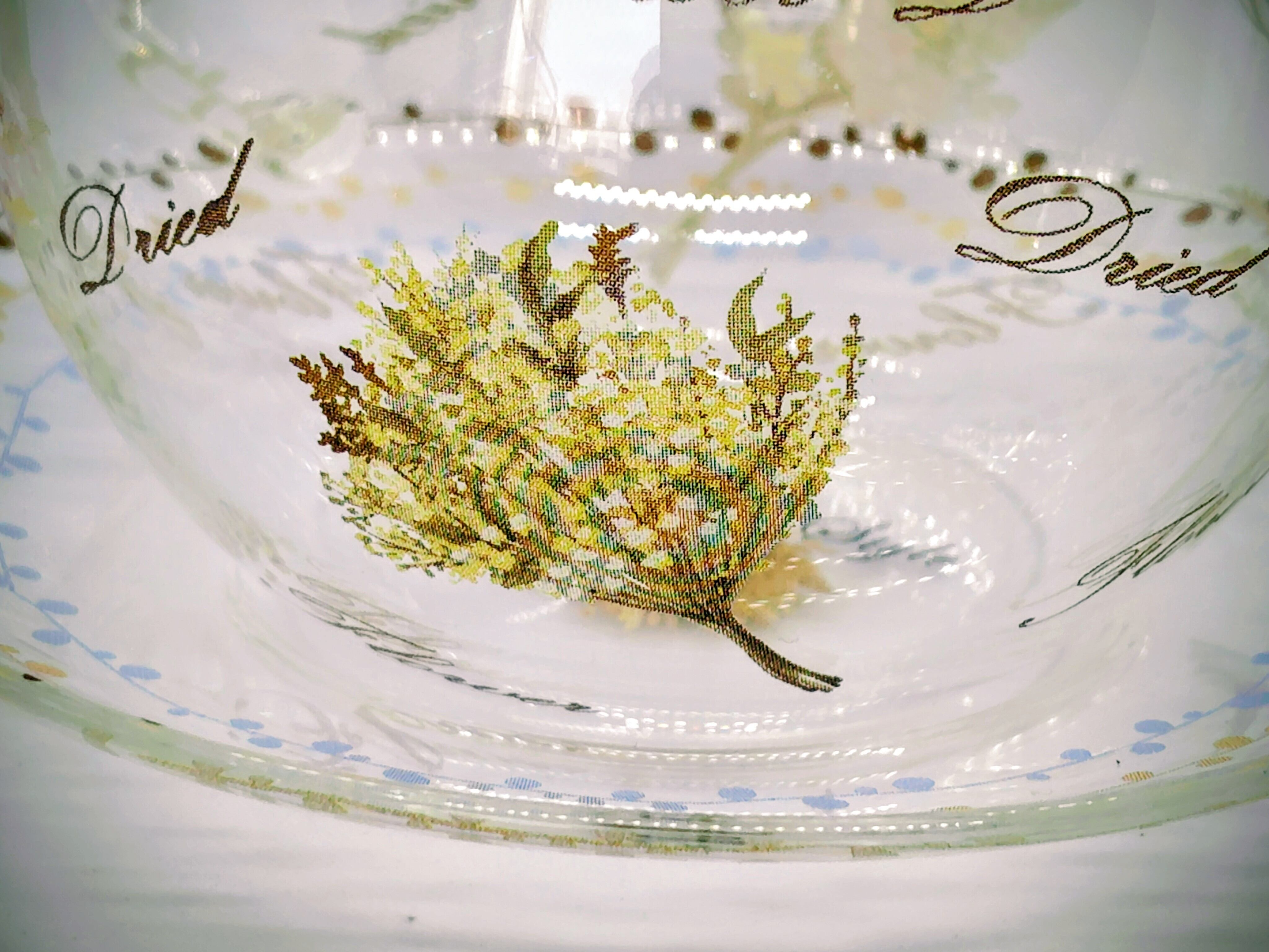 ポーセラーツ転写紙 ガラス用 Dried flowers A4タイプ