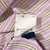 Ralph Lauren ラルフローレン SLIM FIT ストライプ 長袖シャツ 2/マルチ レディース