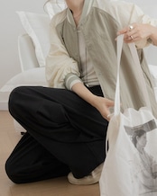 Loose relax wide leg Pants T20066